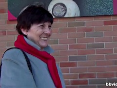 Grote lul, Grote mammen, Pijpbeurt, Stel, Duits, Hardcore, Rijpe lesbienne, Zuigen