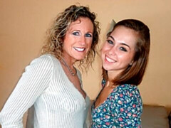 Rubia, Mamada, Abierta, Lamidas, Tetas naturales, Adolescente, Trio, Tetas