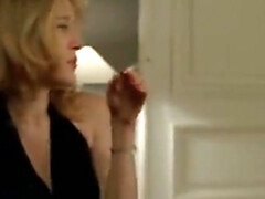 Cul, Beauté, Blonde, Plantureuse, Gorge profonde, Français, Mamelons, Chatte