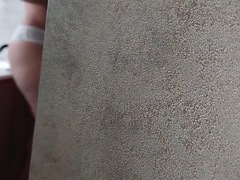 Enthousiasteling, Blond, Zichtbare schaamlippen, Gevangen, Moeder die ik wil neuken, Slipje, Onder de rok, Bekijker