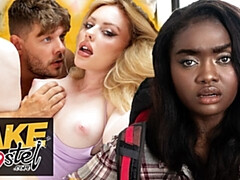 Gros cul, Noire, Blonde, Noir ébène, Hard, Hd, Chevaucher, Plan cul à trois