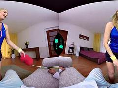 3d, ブロンド, フェラチオ, 現実, オッパイの