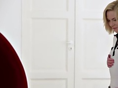 Verga grande, Rubia, Mamada, Europeo, Sexo duro, Adolescente