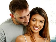 Dormitorio, Verga grande, Mamada, Interracial, Tetas naturales, Coño, Flaco, Tetas