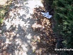 Arsch, Schwarz, Blasen, Braunhaarige, Schwarz, Hd, Pov, Ablutschen