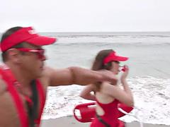デカチン, フェラチオ, ダブル開発, ゲイ, グループ, 淫乱熟女, 赤毛, オッパイの