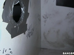 18 jaar, Zwart, Pijpbeurt, Bruinharig, Sperma shot, Sperma in gezicht, Handbeurt, Natuurlijke tieten