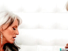 Slaapkamer, Grote mammen, Blond, Pijpbeurt, Hardcore, Moeder die ik wil neuken, Pornster, Trio