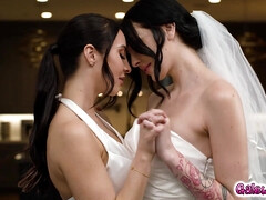 Charlotte and Melissas loving and tender sex