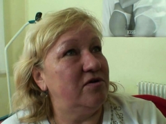 Blondine, Blasen, Hundestellung, Reif, Pov