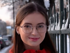 Анальный секс, Брюнетки, Собачьи, Очки, Ласковые ручки, Бритые, Тощие, Сиськи