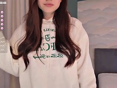 素人, 美女, デカパイ, フェティッシュ, 一人, ティーン, オッパイの, ウェブカメラ