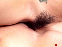 Tschechisch, Lesbisch, Lecken, Masturbation, Zierlich, Piercing, Muschi, Socken