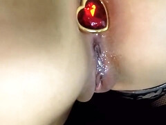 Enthousiasteling, Grote kont, Hd, Natuurlijk, Tatoeage, Tiener, Tieten likken, Speelgoed