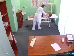 Amateur, Médecin, Faciale, Doigter, Infirmière, Bureau, Chatte, Uniforme