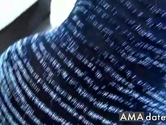 素人, 茶髪の, ハードコア, ハメ撮り, 公共, ストッキング