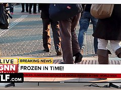 Grosser arsch, Grosse titten, Blondine, Betrug, Hundestellung, Reif, Milf, Ehefrau