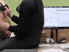 美人, フェラチオ, 巨乳な, なめる, 淫乱熟女, オマンコ, 義母, フェラする