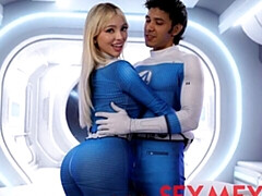 18 ans, Gros cul, Grosse bite, Gros seins, Blonde, En levrette, Adolescente, Nénés