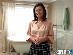 お尻, フェラチオ, 茶髪の, なめる, ハメ撮り, オマンコ, ストリッピング, オッパイの