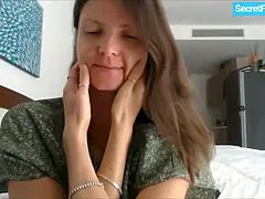 Schönheit, Süss, Frau, Natürlichen titten, Pov, Muschi, Solo, Vibrator