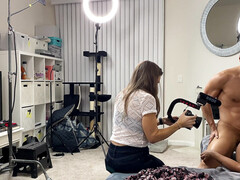 Behind the scenes with hot Avery Jane