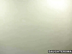 18 jaar, Blond, Pijpbeurt, Sperma shot, Kwartet, Groep, Feest, Tiener