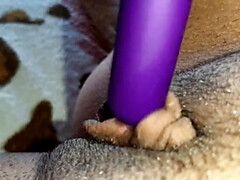 Enthousiasteling, Vrouw, Lesbisch, Masturbatie, Orgasme, Gezichtspunt, Tiener, Vibrator