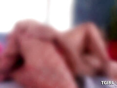 Anal, Culo, Rubia, Mamada, Garganta profunda, Tetas naturales, Transexual