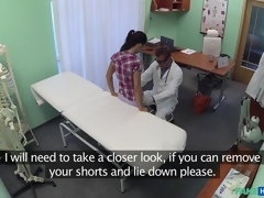 素人, 医者, バック, 指いじり, なめる, マッサージ, オフィス, ユニフォーム