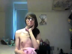 Masturbation, Transfrau, Solo, Titten, Netzkamera