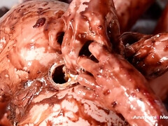 Grote kont, Grote mammen, Blond, Fetisj, Hd, Lesbisch, Trio, Speelgoed