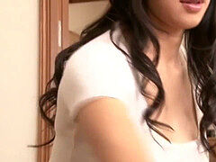 scorching huge-boobed mother With Son