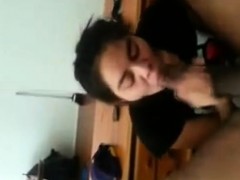 Enthousiasteling, Aziatisch, Pijpbeurt, Gezichtspunt