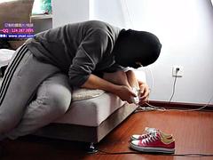 Chinese Imouto foot fetish
