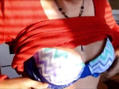 My Buxom Hairy Cougar Date Masturbates - Homemade Porn