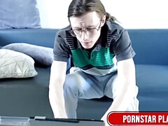 Violet Myers Busty Amateur Blackmails Tech Guy For Hardcore Pussy Pounding