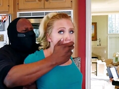 Kont, Grote lul, Zwart, Blond, Pijpbeurt, Hd, Interraciaal, Monster