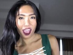Asiatisch, Blasen, Handjob, Hd, Pov, Transfrau