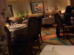 Enthousiasteling, Badkamer, Jurk, Vriendin, Klein, Mager, Kousen, Tieten likken