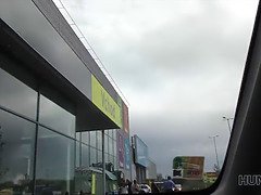 Voiture, Couple, Cocu, Européenne, Argent, Pov, Public, Adolescente