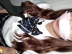 Amateur, Asiatique, Sucer une bite, Éjaculation interne, Hd, Pov, Réalité, Adolescente