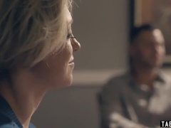 デカパイ, ブロンド, フェラチオ, 家族, グループ, 赤毛, 義母, 禁句