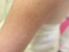 Tante, Grosse titten, Blasen, Masturbation, Pov, Rotschopf