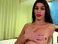 素人, ディルド, オナニー, シーメール, 一人, おもちゃ