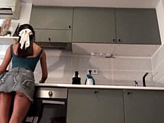 Hochschule, Süss, Lingerie, Höschen, Zierlich, Rock, Jungendliche (18+), Spanner