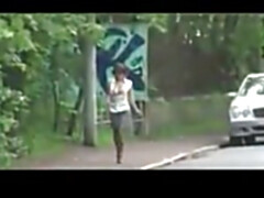 Public flashing exhibitionist nude in public 2
