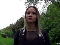 Grosse bite, Queue, Allemand, Petite femme, Pov, Maigrichonne, Jarretelles, Adolescente