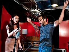 Blasen, Braunhaarige, Hundestellung, Domination, Handjob, Milf, Entkleiden, Titten