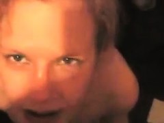 Enthousiasteling, Blond, Pijpbeurt, Sperma in gezicht, Duits, Gezichtspunt